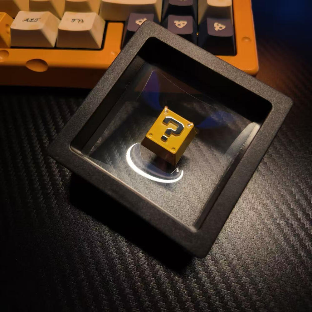 Gaming Accessories For Room - Retro 8-Bit Pixel Question Block Metal