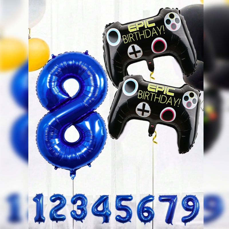 3pcs Video Game Party Supplies - Gaming Accessories For Room recension och pris