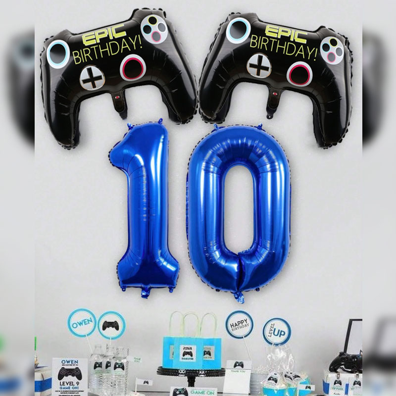 3pcs Video Game Party Supplies - Gaming Accessories For Room recension och pris