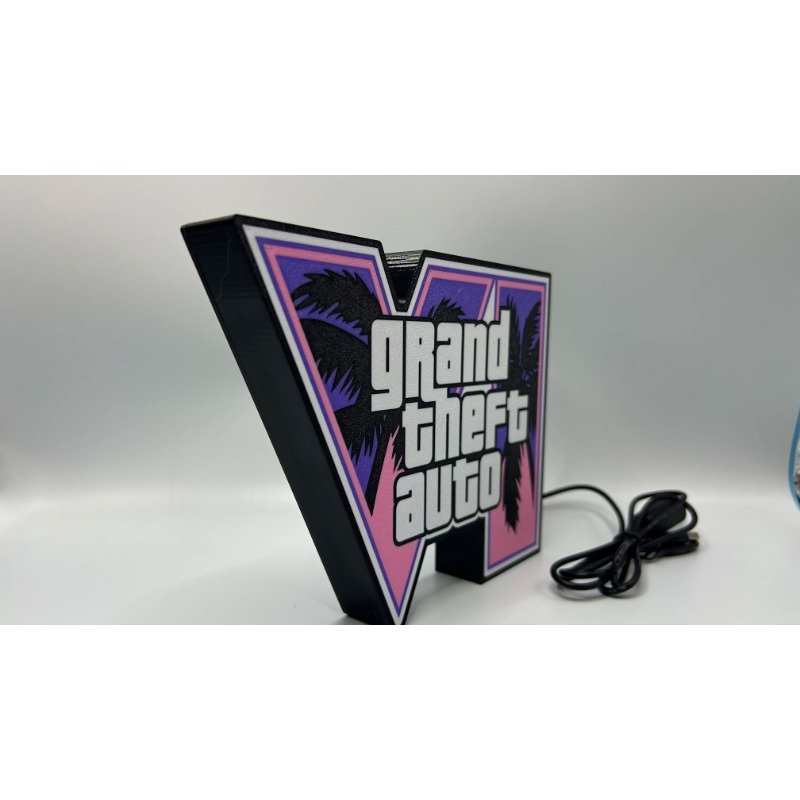 GTA 6 Grand Theft Auto VI LED  - Accessories For Your Gaming Room recension och pris