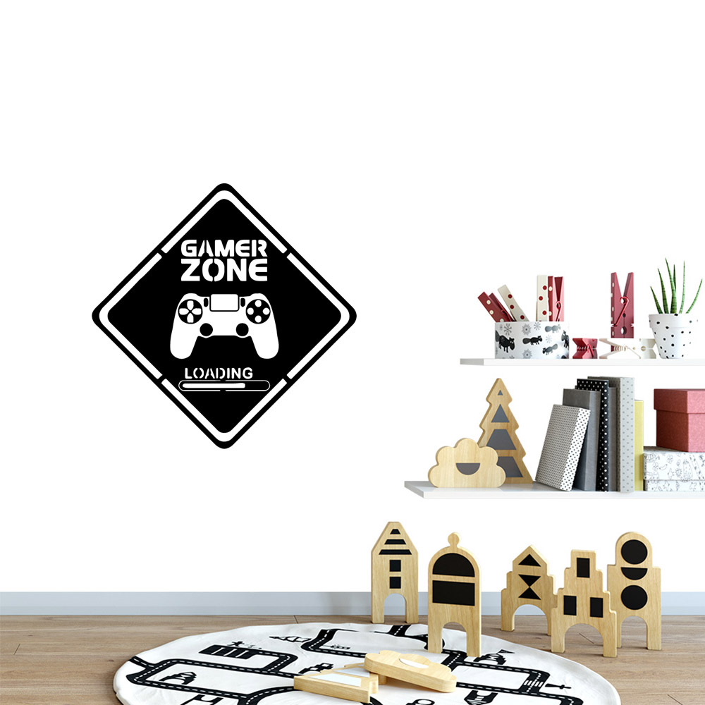 1pc Gamer Wall Art Decal For K - Gaming Accessories For Room recension och pris