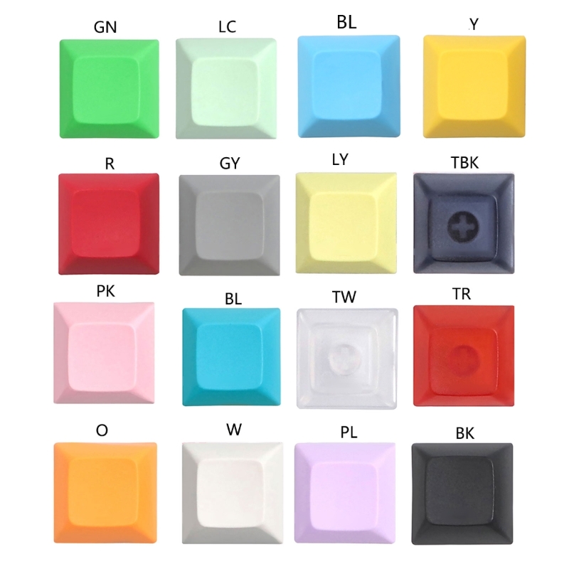 DSA 1U Keycap Set PBT Blank Ke - Gaming Accessories Aesthetic recension och pris