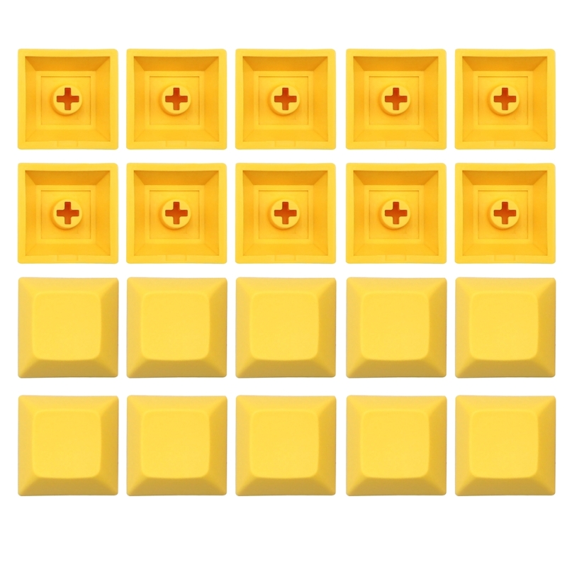 DSA 1U Keycap Set PBT Blank Ke - Gaming Accessories Aesthetic recension och pris